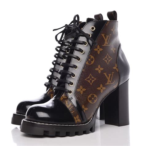 cheap black patent louis vuitton boots|louis vuitton black ankle boots.